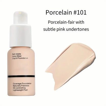 Matte Silky Full Coverage Liquid Foundation