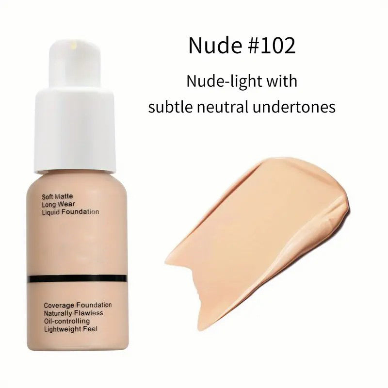 Matte Silky Full Coverage Liquid Foundation